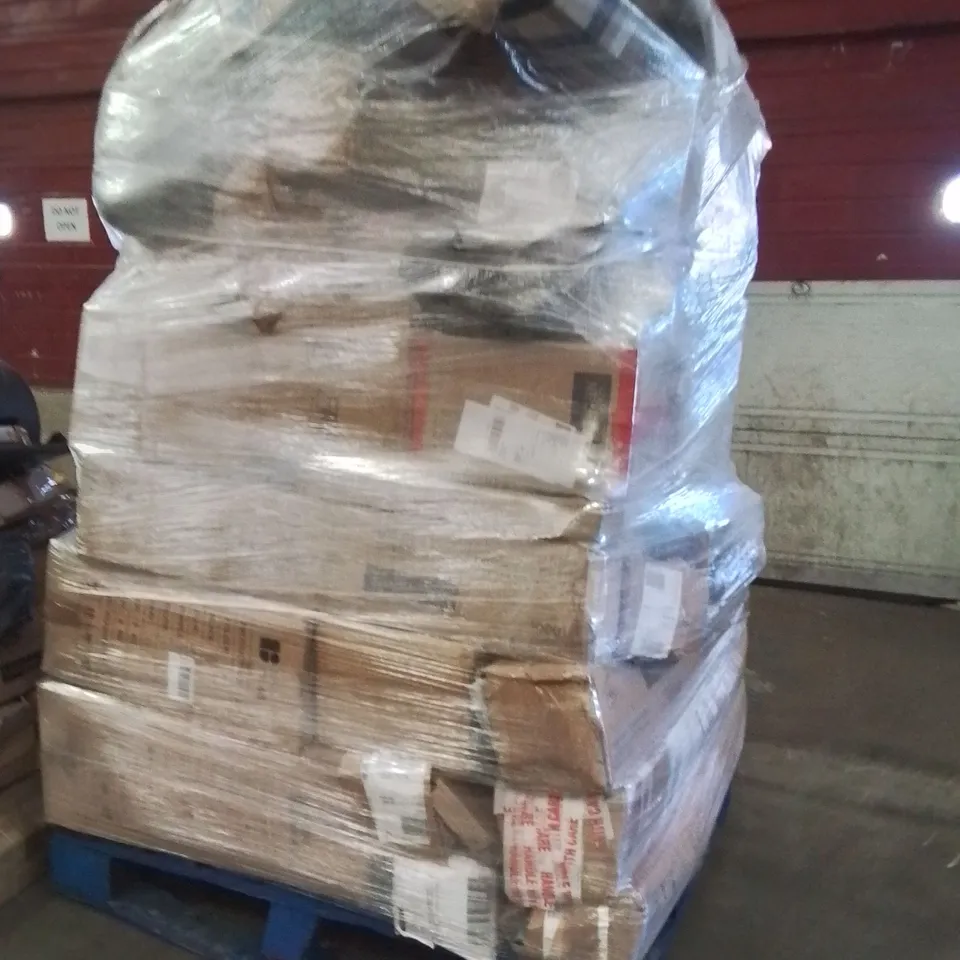 PALLET OF ASSORTED HOUSEHOLD GOODS AND PRODUCTS TO INCLUDE;TUBE TENTS,NEO SLUSH MACHINE,MATTRESS TOPPER,GLASS TOP SET
