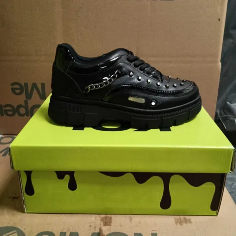 KOI KIDZ LIL BANE OF EXILE TRAINERS BLACK SIZE 1