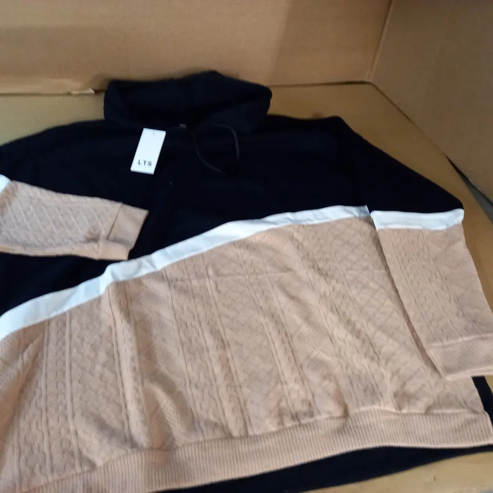 LONG TALL SALLY COLOURBLOCK HOODIE - UK 26/28