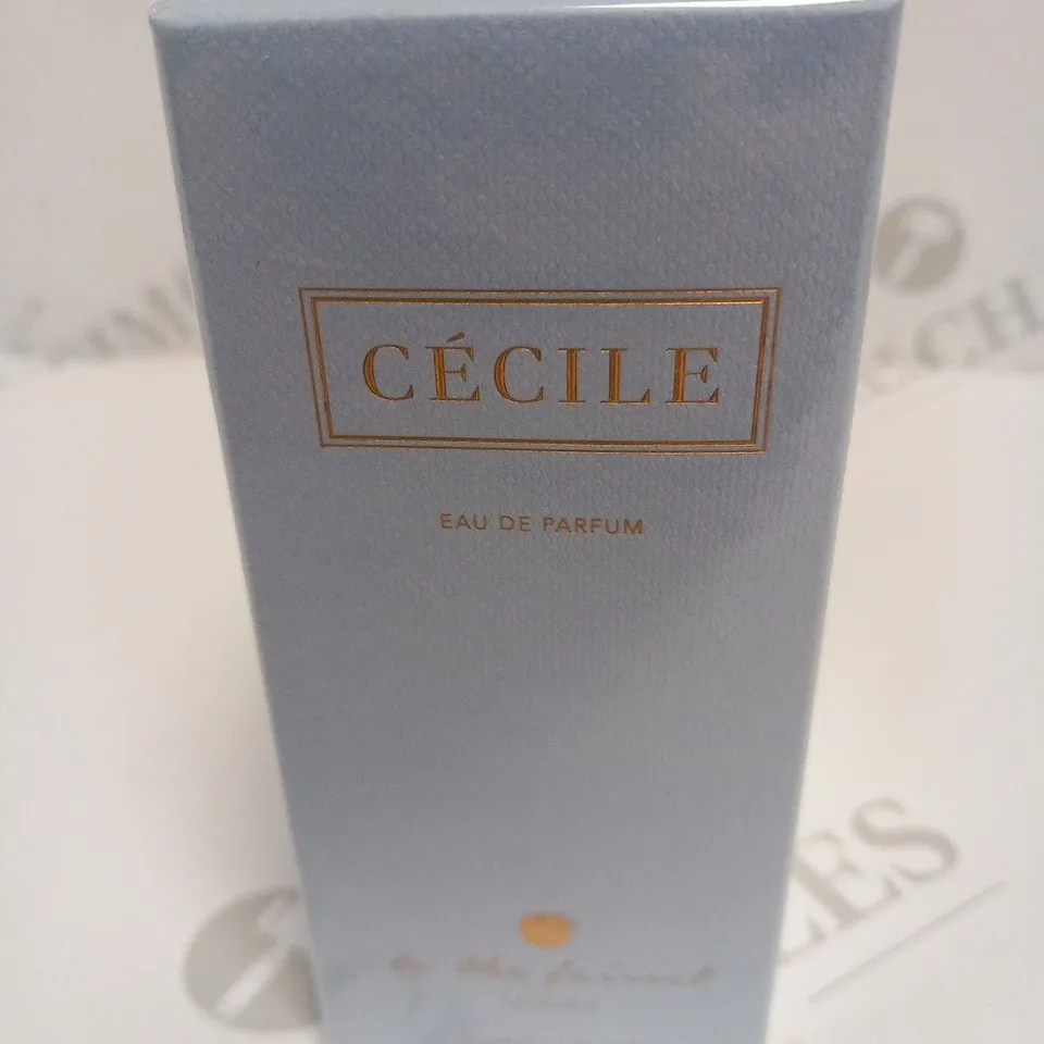 BOXED AND SEALED CECILE EAU DE PARFUM TO THE FAIREST LONDON 50ML