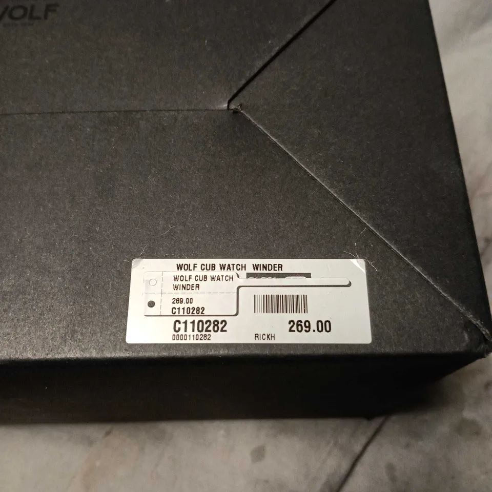 WOLF CUB WATCH WINDER – MODULE II, BOXED