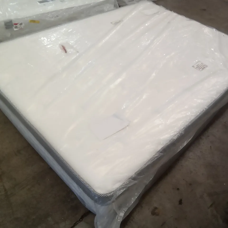 QUALITY BAGGED 4'6" DOUBLE CALTHORPE PILLOW TOP POCKET SPRUNG MATTRESS
