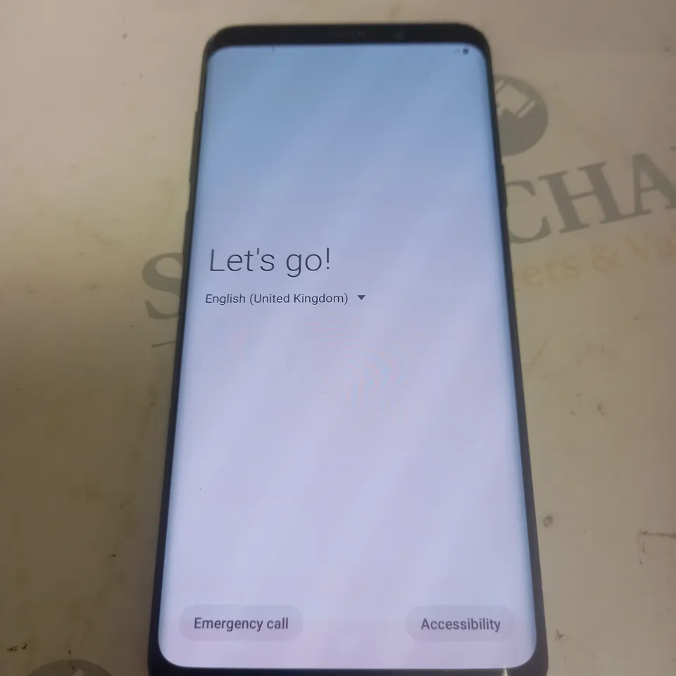 SAMSUNG GALAXY S9+ PHONE BLACK