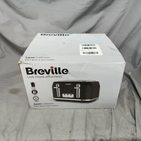 BOXED BREVILLE CURVE COLLECTION 4-SLICE TOASTER