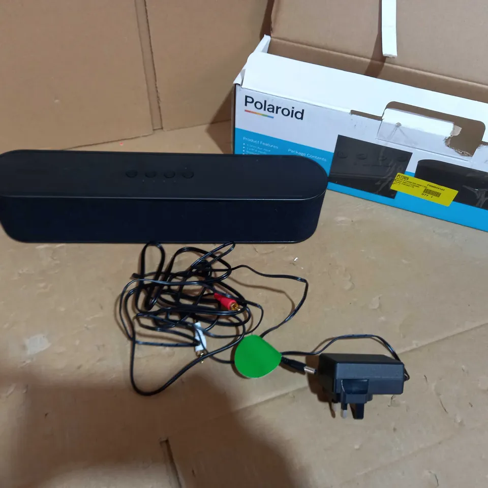 BOXED POLAROID SOUNDBAR