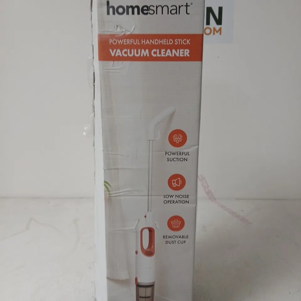 HOMESMART POWERFUL HANDHELD STICK VACUUM CLEANER – BOXED