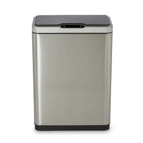 BOXED COOKE&LEWIS DROSERA 65CM TALL 45L STAINLESS STEEL BIN