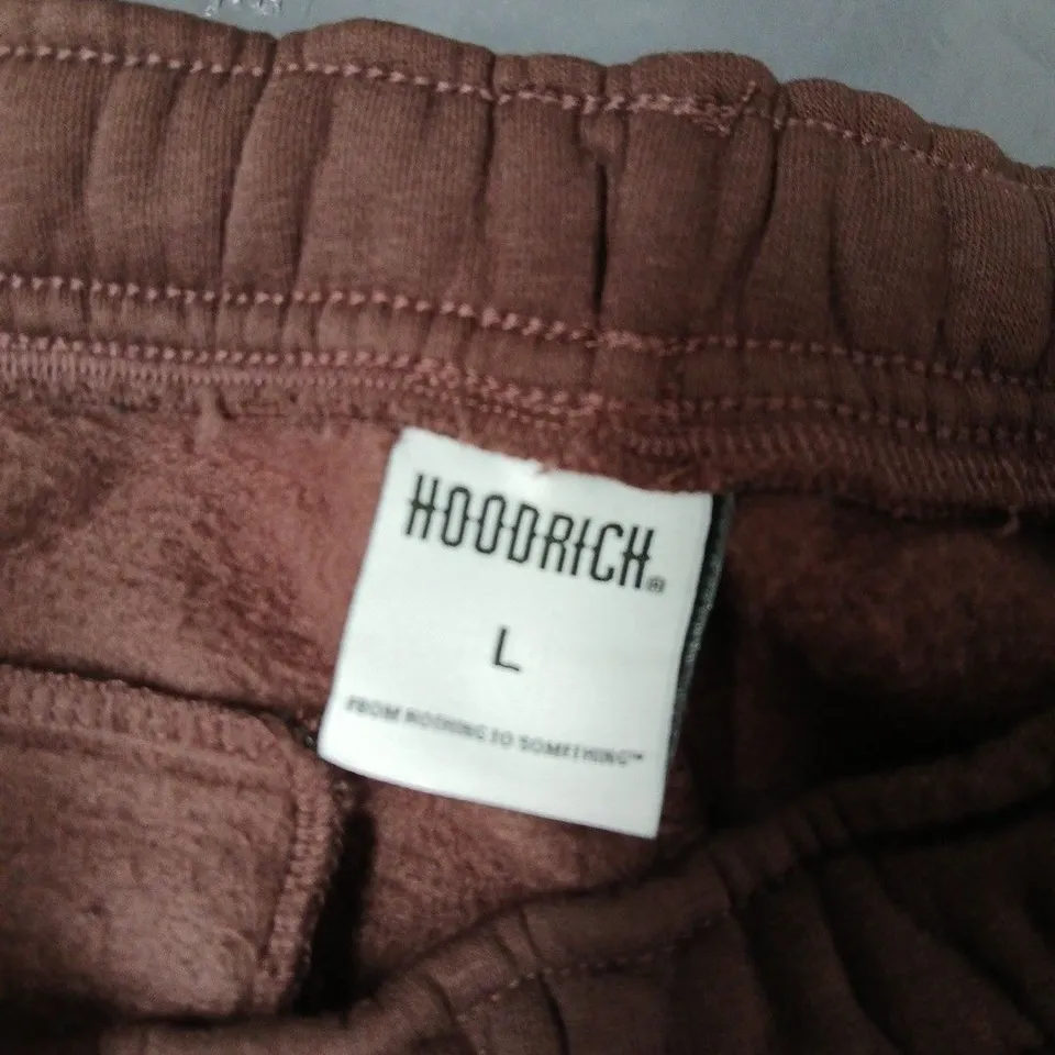 HOODRICH BROWN JOGGERS – SIZE L