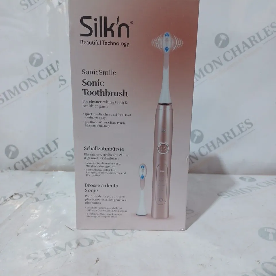 BOXED SILK,N SONIC TOOTHBRUSH 