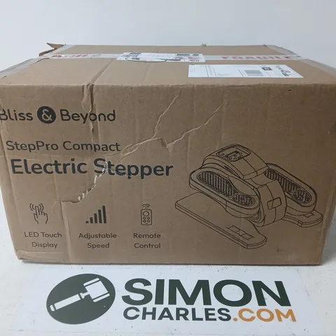 BLISS & BEYOND STEPPRO COMPACT ELECTRIC STEPPER – BOXED