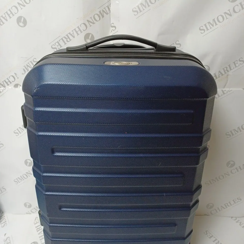 JEAN-FRANCOIS HARD SHELL SUITCASE BLUE