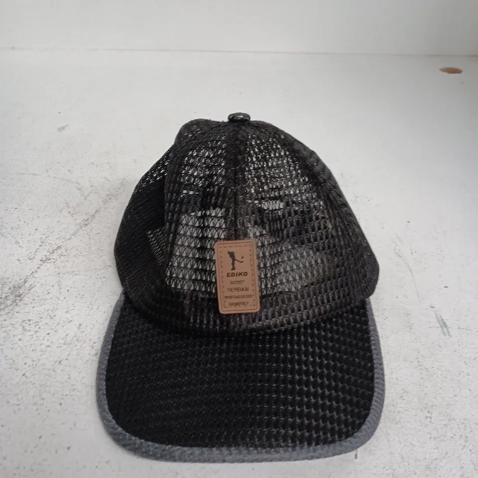 EDIKO MESH BASEBALL CAP – BLACK