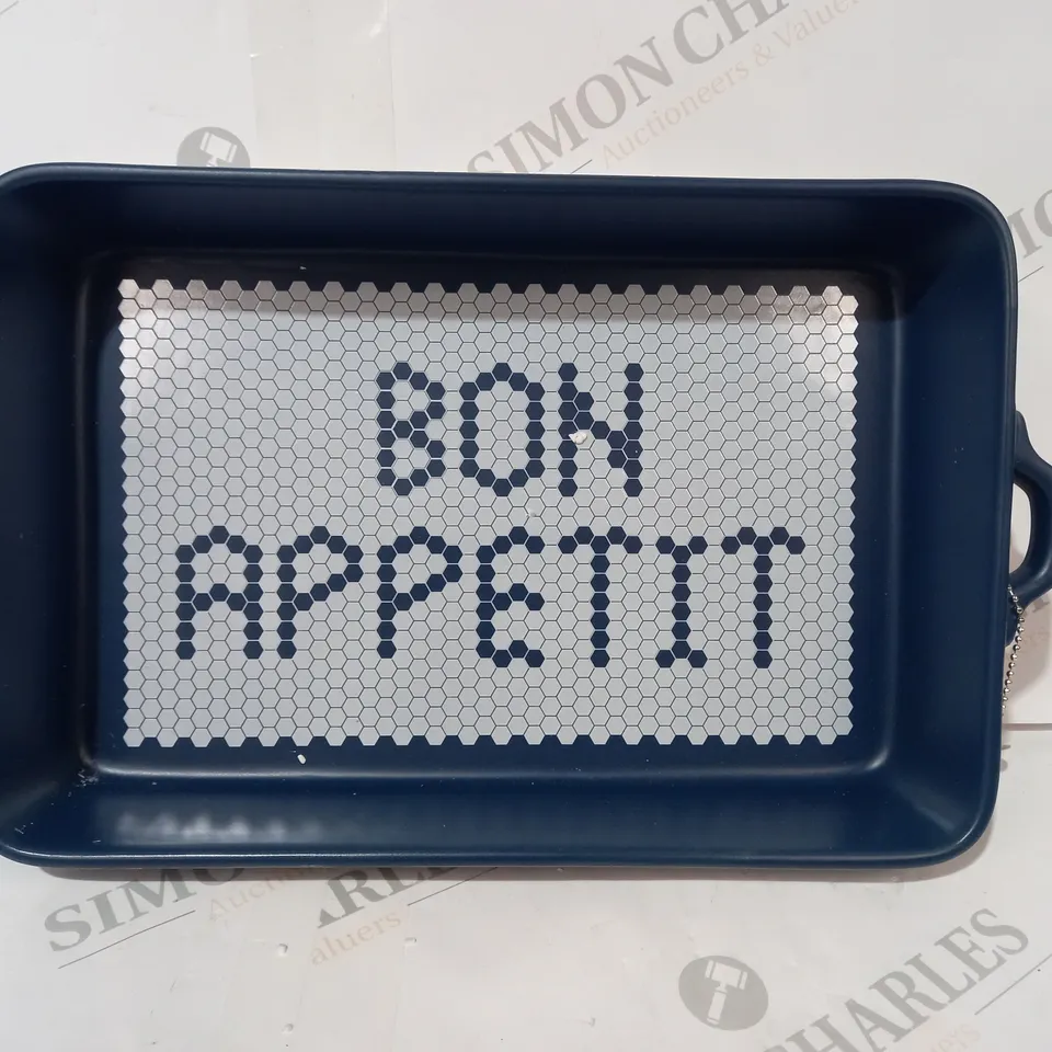 BOXED BUNDLEBERRY BY AMANDA HOLDEN SET OF 2 BON APPETIT RECTANGLE BAKING DISHES