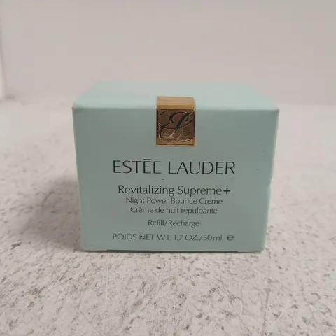 ESTÉE LAUDER REVITALIZING SUPREME+ NIGHT POWER BOUNCE CREME – 50ML