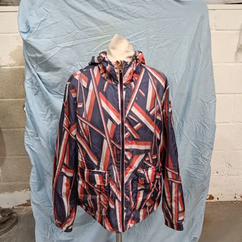TOMMY HILFIGER UNION JACK PRINT JACKET – SIZE S