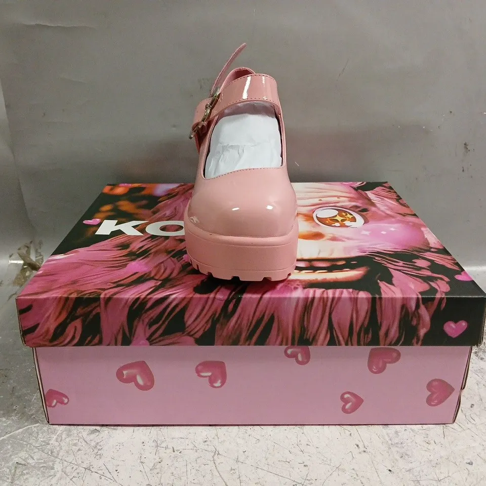 BOXED PAIR OF KOI TIRA PINK MARY JANES GOOD FAIRY EDITION SIZE UK 4