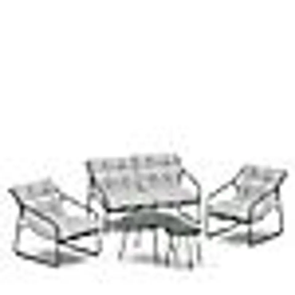 GARDEN STORIES ULTRA COMFORT PADDED LOUNGE SET