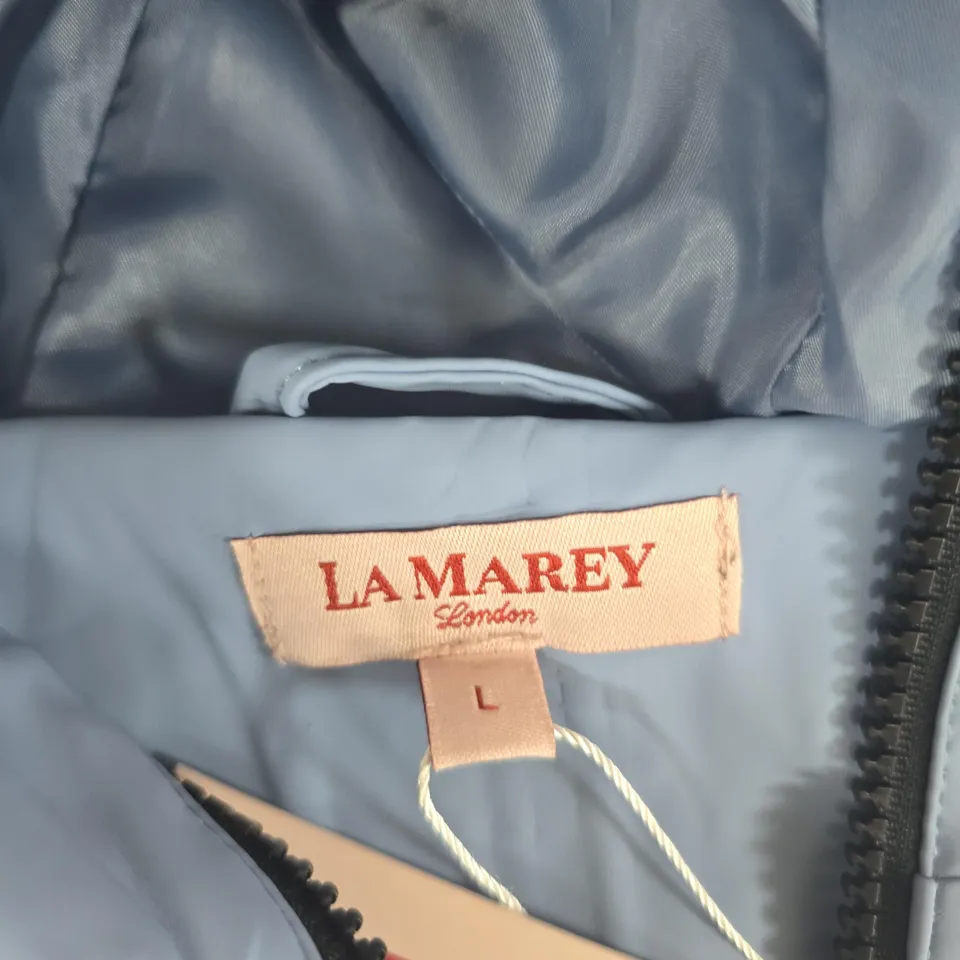 LA MAREY LONDON JACKET – LIGHT BLUE, UK L