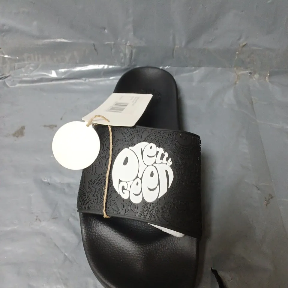 PAIR OF PRETTY GREEN OKALA SLIDERS - UK SIZE 9 