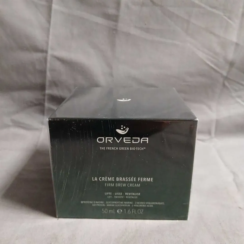 ORVEDA LA CRÈME BRASSÉE FERME FIRM BREW CREAM – 50 ML (BOXED)