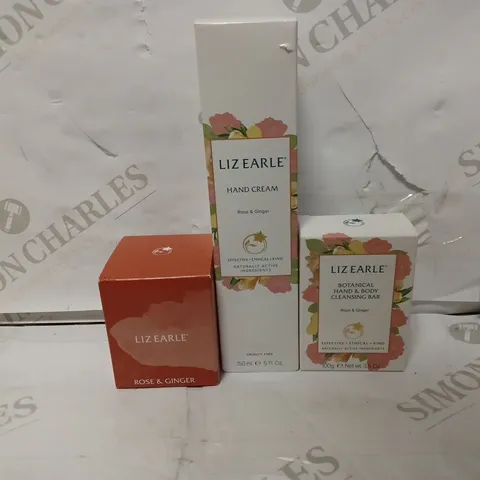 LIZ EARLE CREAM COLLECTION WITH SCENTED CANDLE