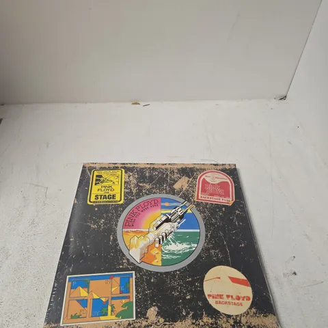 PINK FLOYD BACKSTAGE PASS LP SLEEVE WITH STICKERS