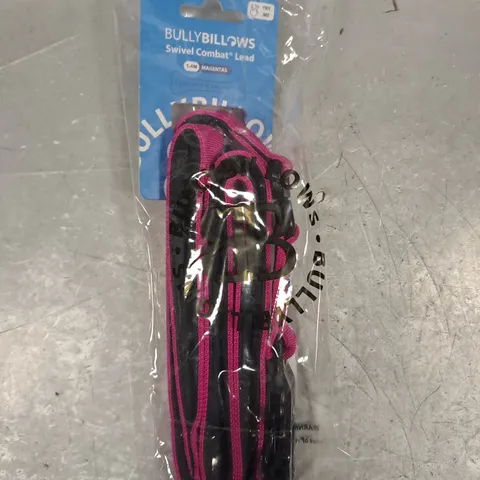 BULLYBILOWS 1.4M MAGENTAS SWIVEL COMBAT LEAD