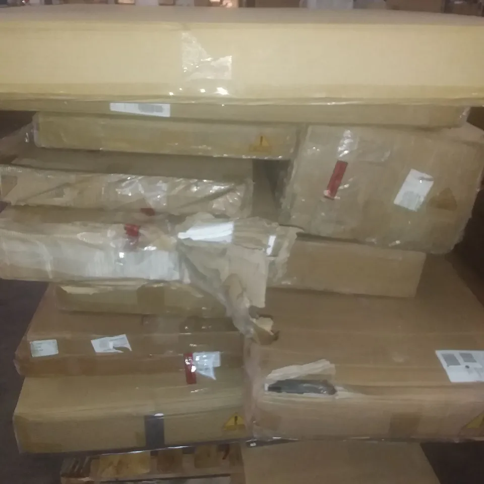 PALLET OF ASSORTED FLAT PACK FURNITURE ITEMS
