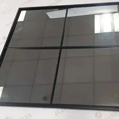 BRAND NEW BOXED MY HOME OUTDOOR WINDOWPANE STYLE GARDEN MIRROR