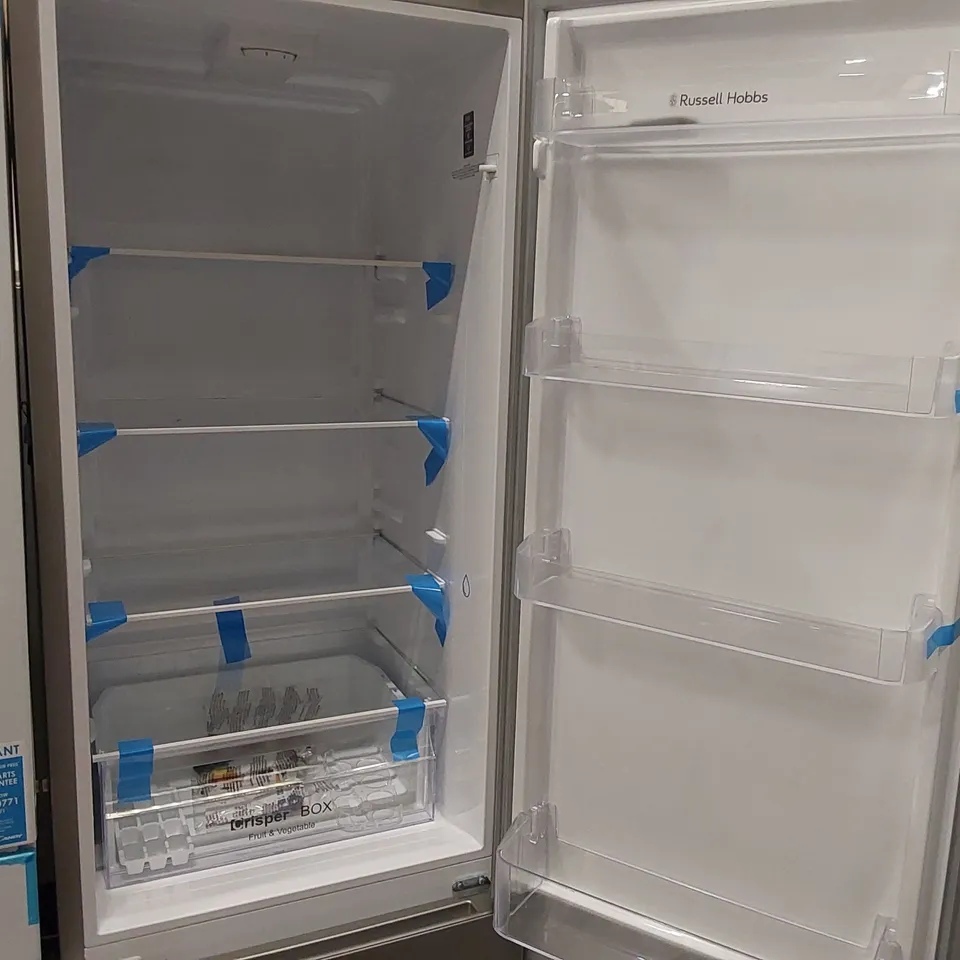 RUSSELL HOBBS RH180FFFF55S FREESTANDING FROST FREE FRIDGE FREEZER - UNPROCESSED RAW RETURN