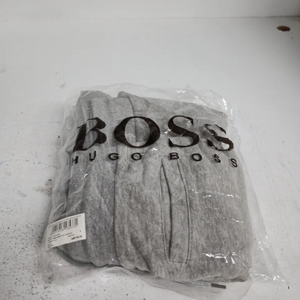HUGO BOSS SWEAT SHORTS – GREY, SIZE L (MEN'S)
