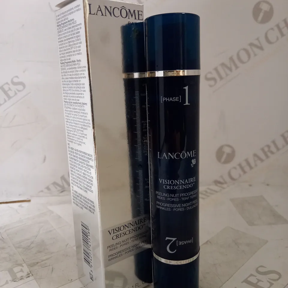 LANCOME VISIONNAIRE CRESCENDO 2 PHASE PROGRESSIVE NIGHT PEEL 30ML 