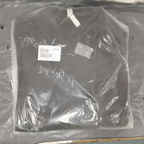 MARLA WYNNE DOUBLE BREASTED JACKET IN BLACK SIZE LARGE