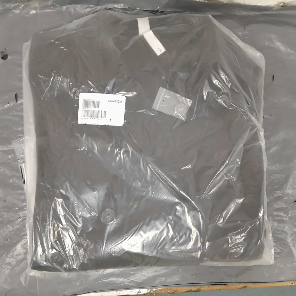 MARLA WYNNE DOUBLE BREASTED JACKET IN BLACK SIZE LARGE