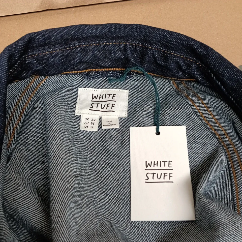 WHITE STUFF DENIM JACKET – UK 20