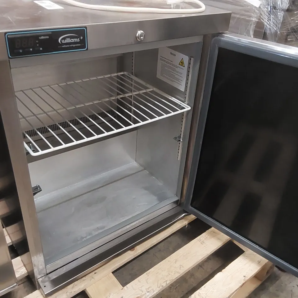 WILLIAMS HA135SA HC R2 SINGLE DOOR UNDERCOUNTER FRIDGE