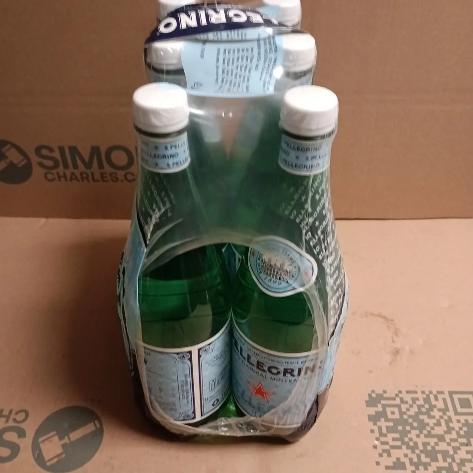 S.PELLEGRINO NATURAL MINERAL WATER – 6 X 1L BOTTLES PACK