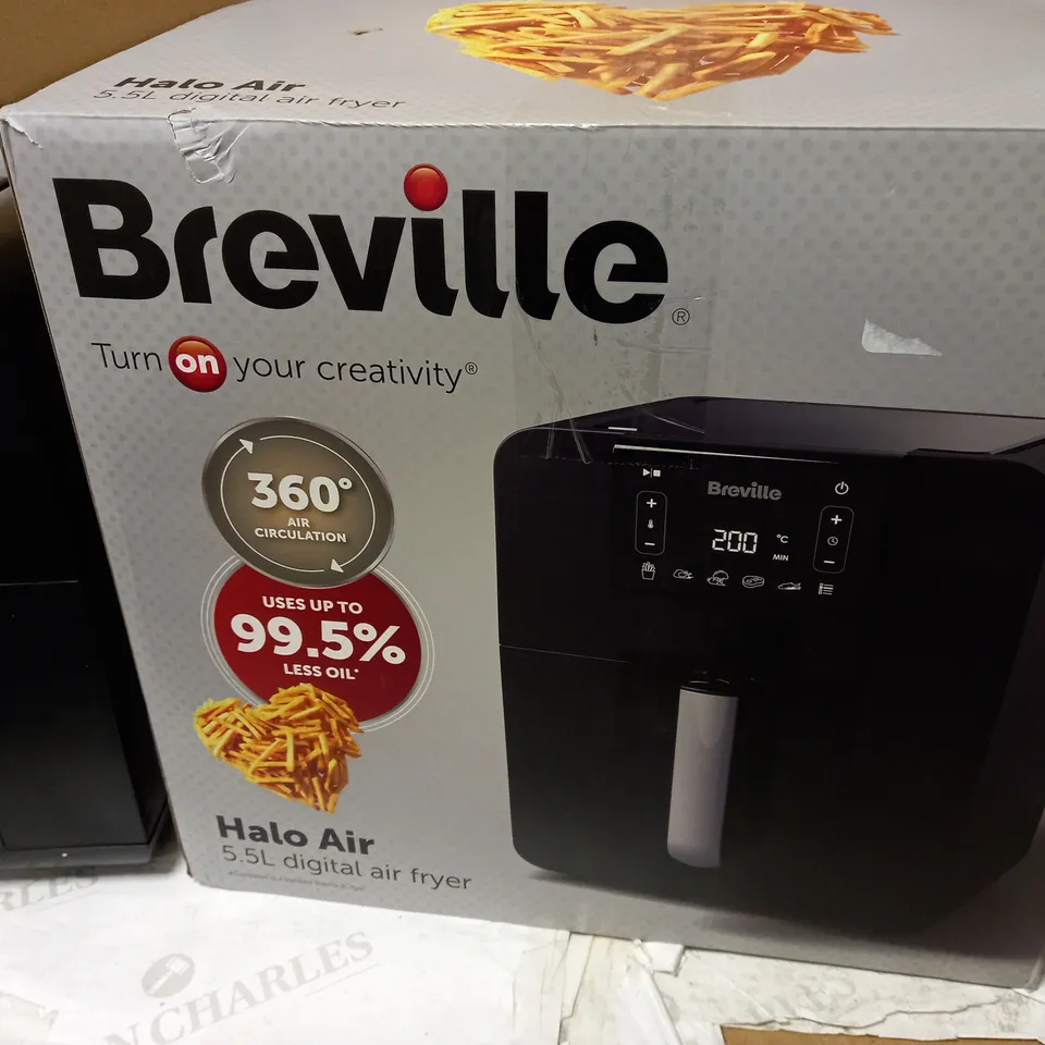 BREVILLE HALO AIR FRYER DIGITAL AIR FRYER OVEN