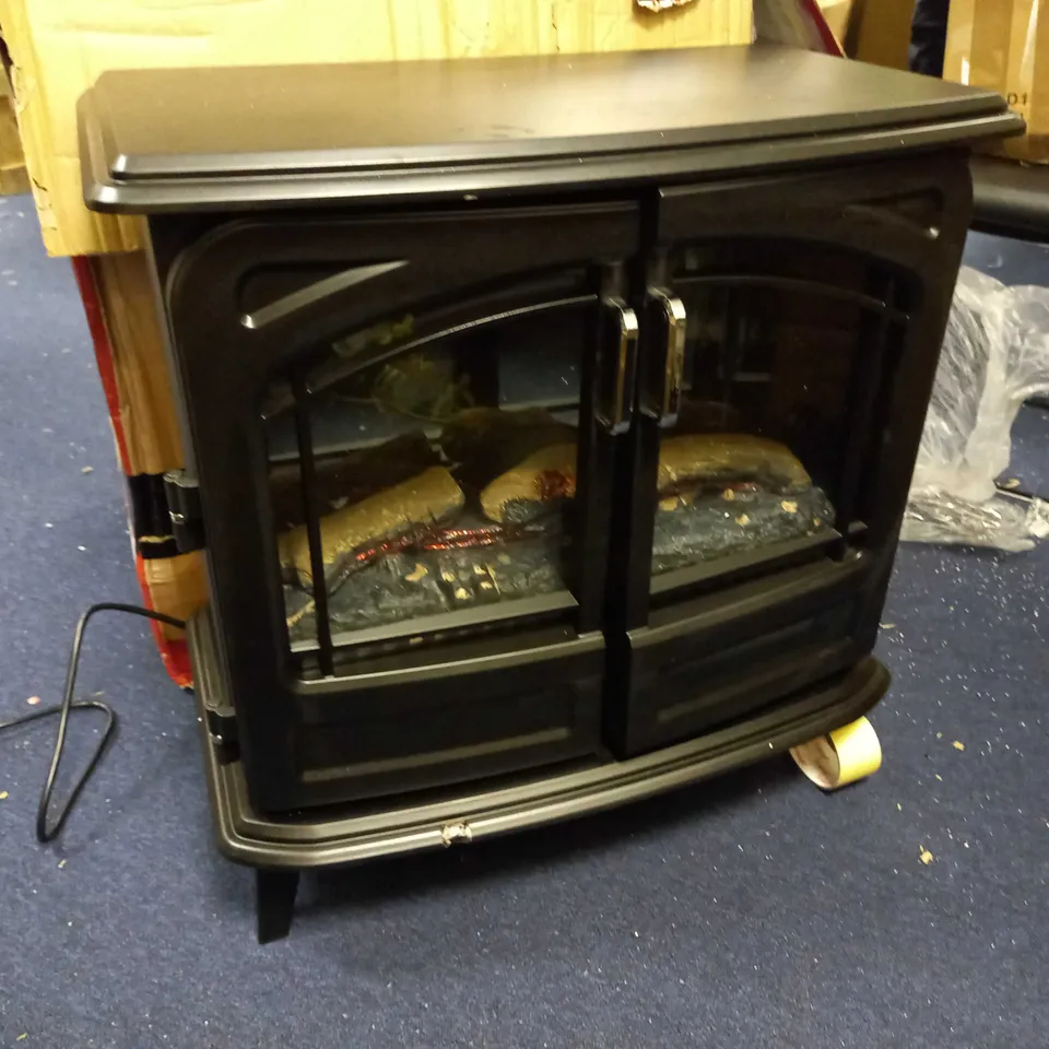 DIMPLEX RTOFSTV20 CASSIA NOIR ELECTRIC FIRE, PLASTIC, 2000 W, BLACK