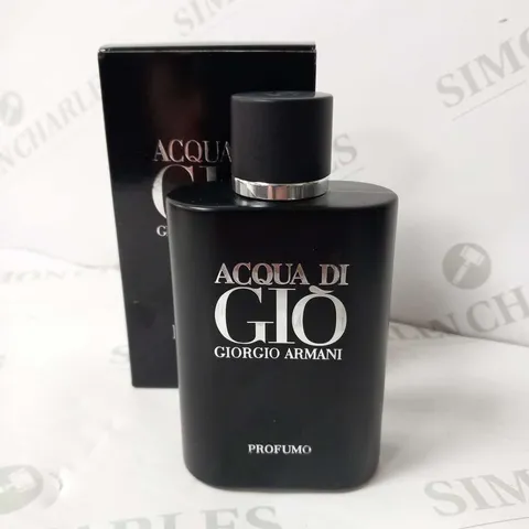 BOXED GIORGIO ARMANI ACQUA DI GIO PROFUMO 125ML