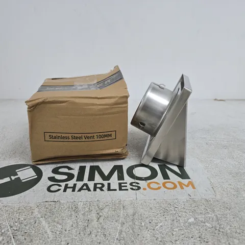 WECOOPER STAINLESS STEEL VENT 100MM