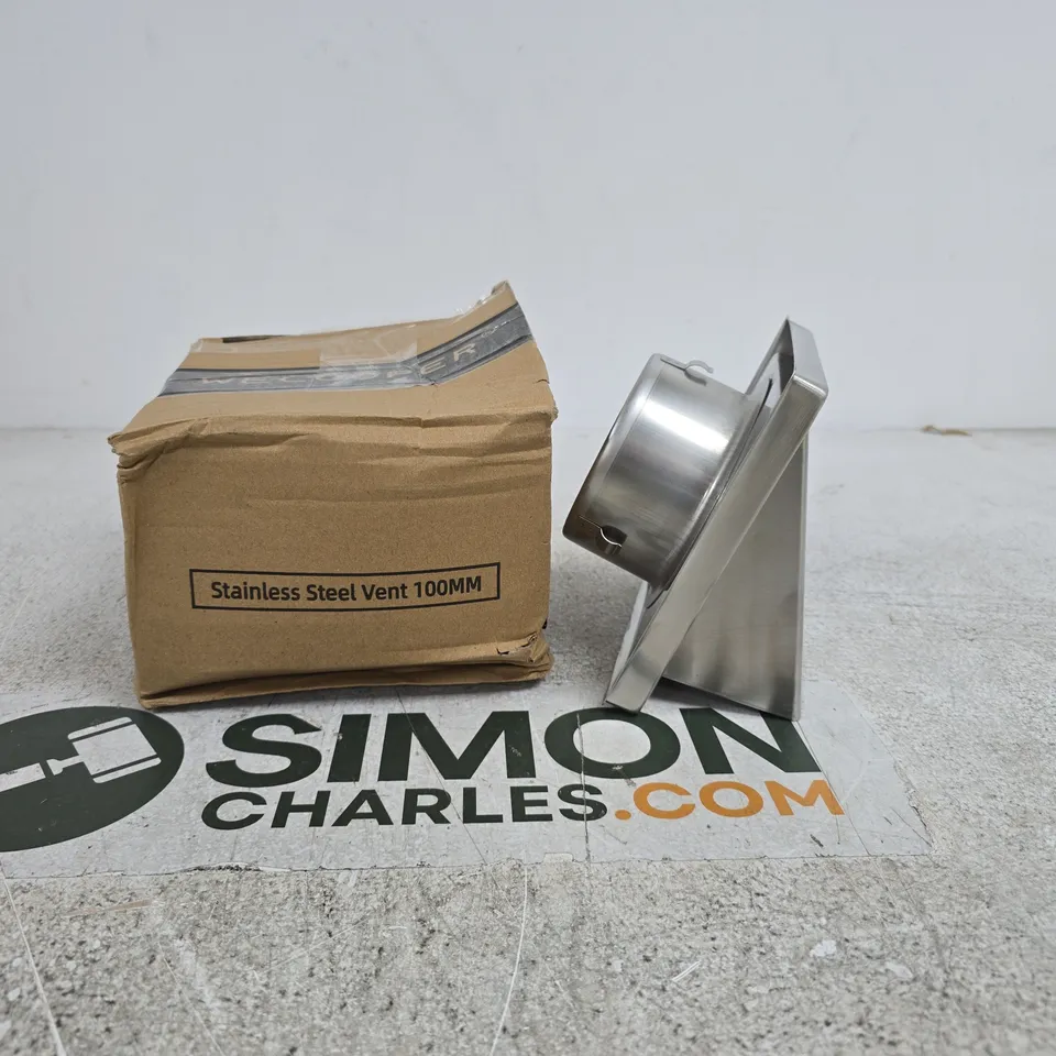 WECOOPER STAINLESS STEEL VENT 100MM