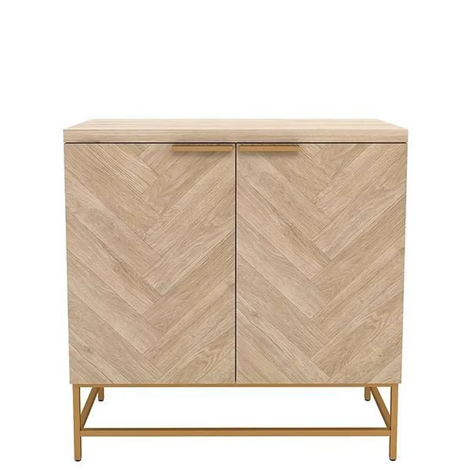BOXED SERENE COMPACT SIDEBOARDS OAK - 1 BOX