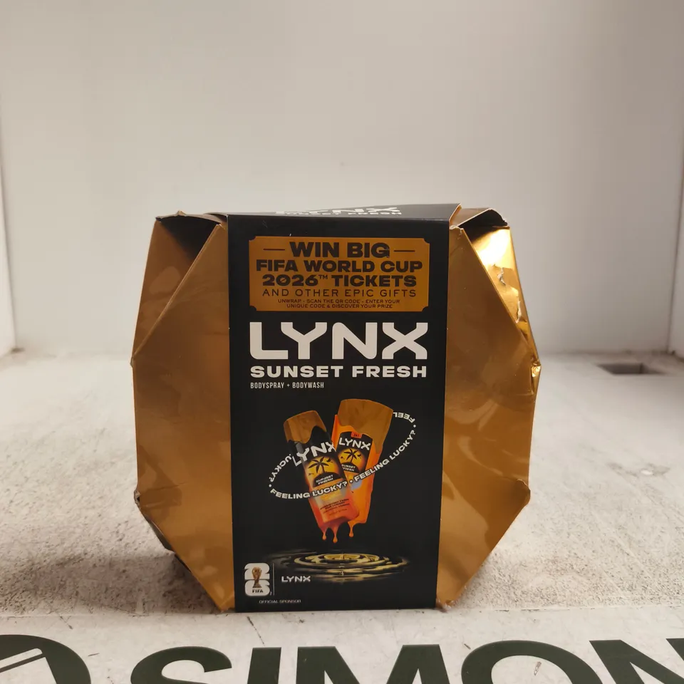 LYNX SUNSET FRESH GIFT SET – BODY SPRAY 150ML + BODY WASH 225ML