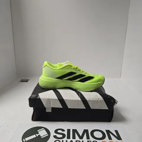 BOXED PAIR OF ADIZERO EVO TRAINERS SIZE UK 7.5