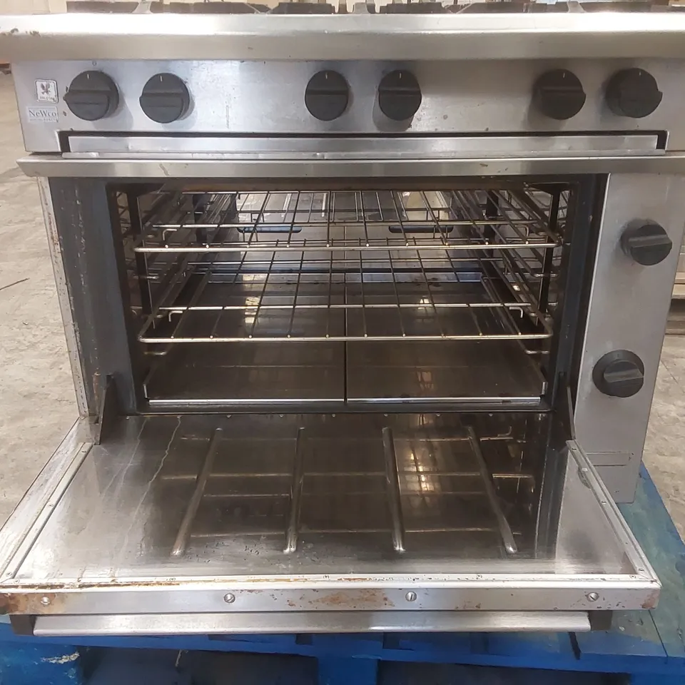 FALCON G1066X CHIEFTAIN SIX BURNER OPEN TOP OVEN RANGE
