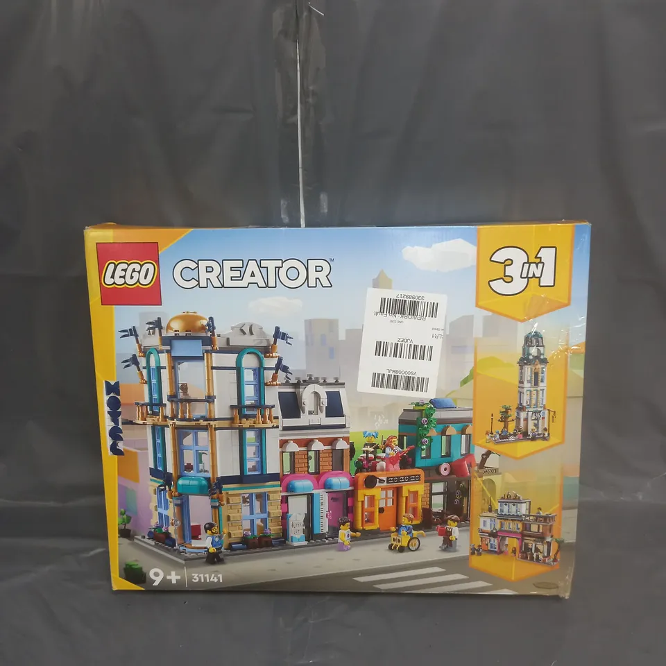 BOXED LEGO CREATOR MAIN STREET 3 IN 1 31141 RRP £60.99