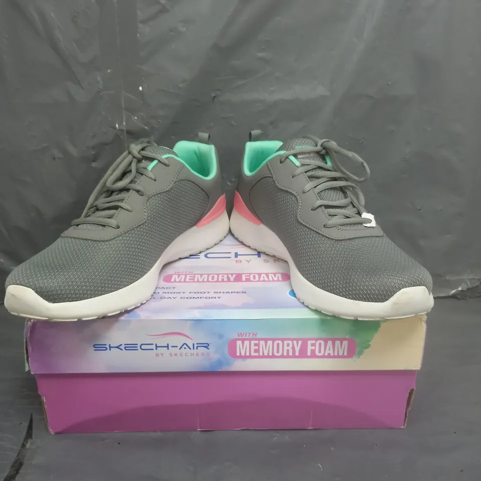 SKECH-AIR BY SKECHERS TRAINERS GREY SIZE 8