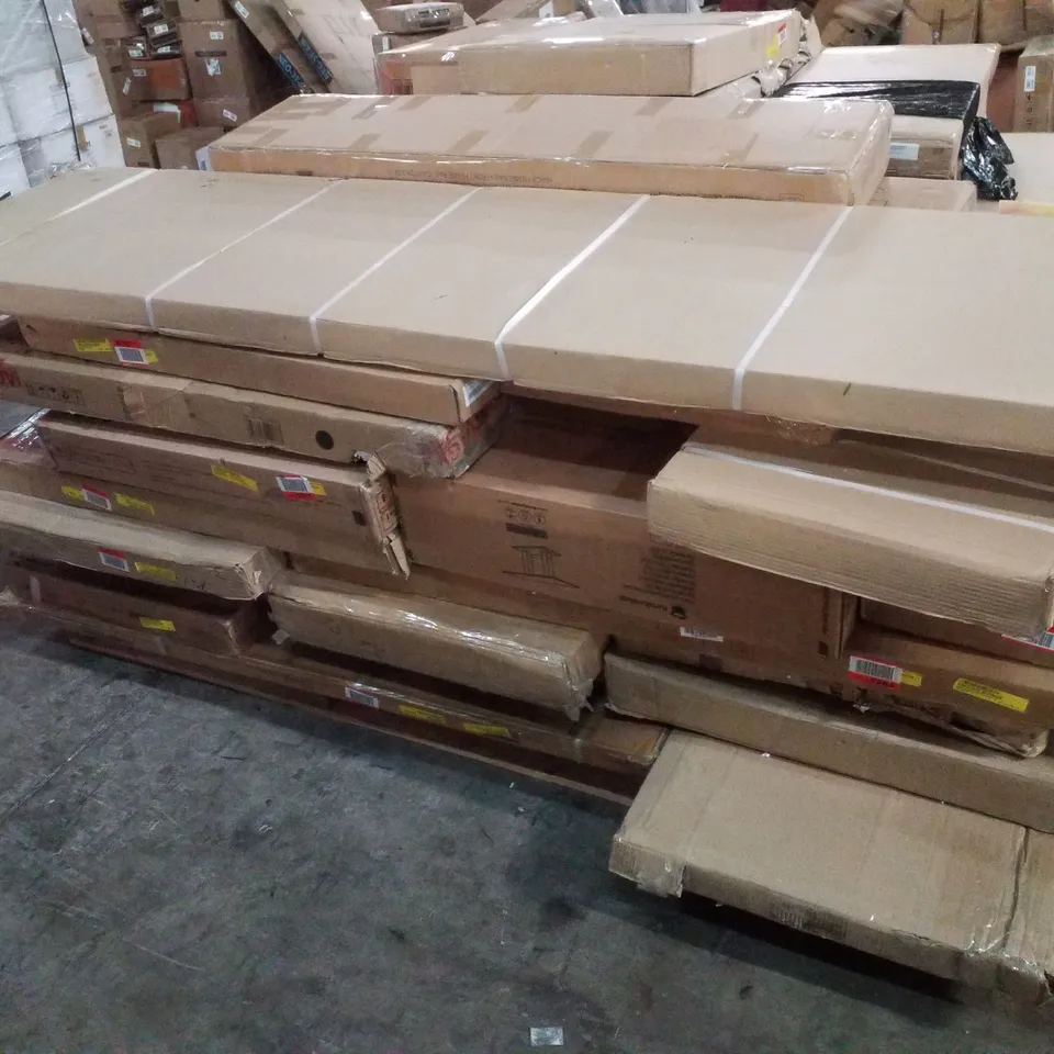 PALLET CONTAINING ASSORTED FLATPACK FURNITURE PARTS