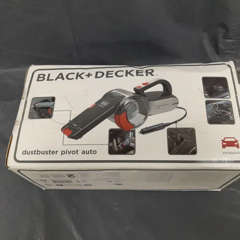 BLACK + DECKER PV1200AV DUSTBUSTER PIVOT CAR VACUUM 12V